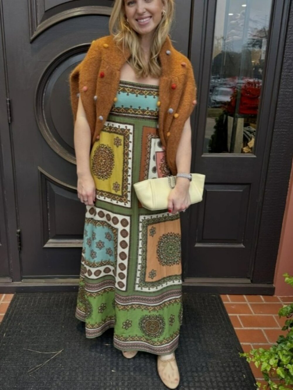 Alemais Contina Day Dress in Multi - Picture 6 of 6